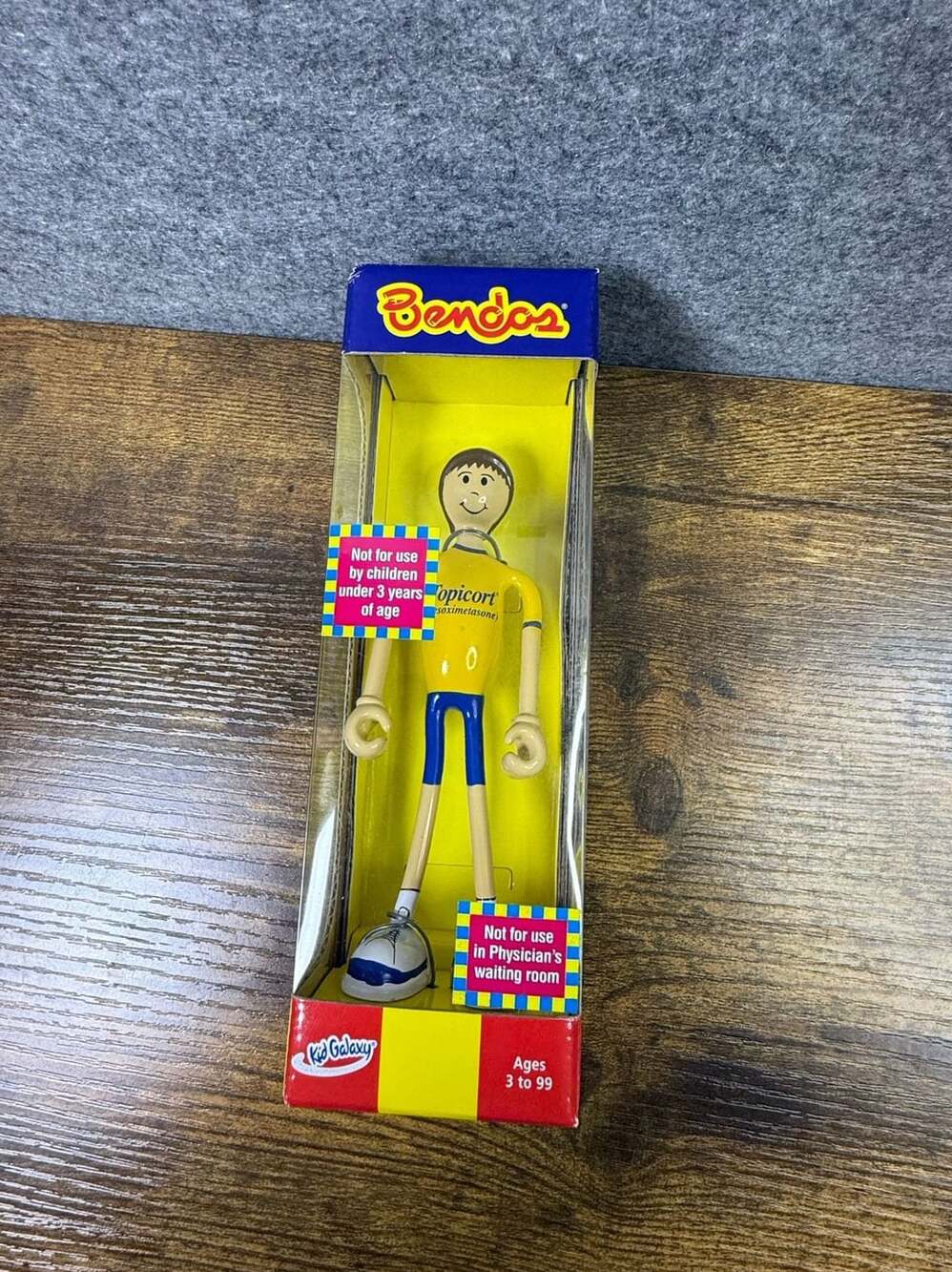 Bendos Action Figure Topicort Pharmaceutical Collectible by Kid Galaxy